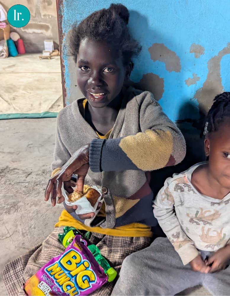 Child with meal